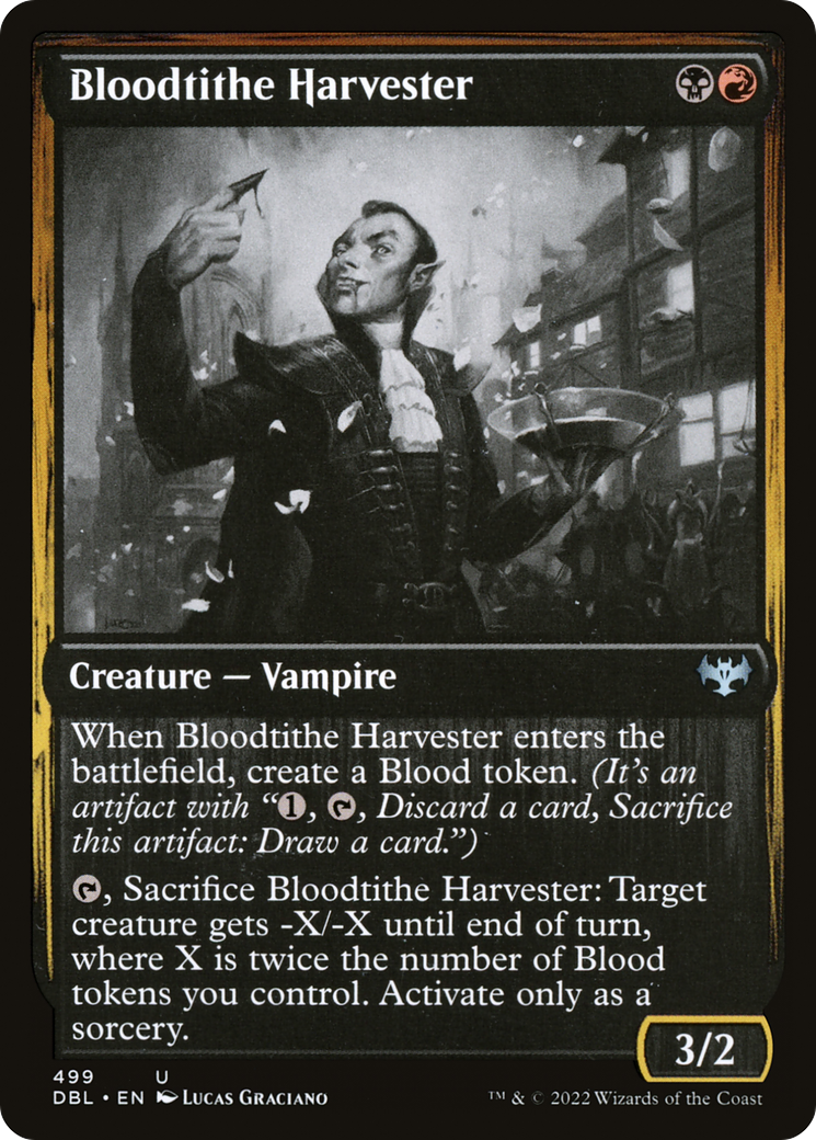 Magic: The Gathering - Bloodtithe Harvester Foil - Innistrad: Double Feature