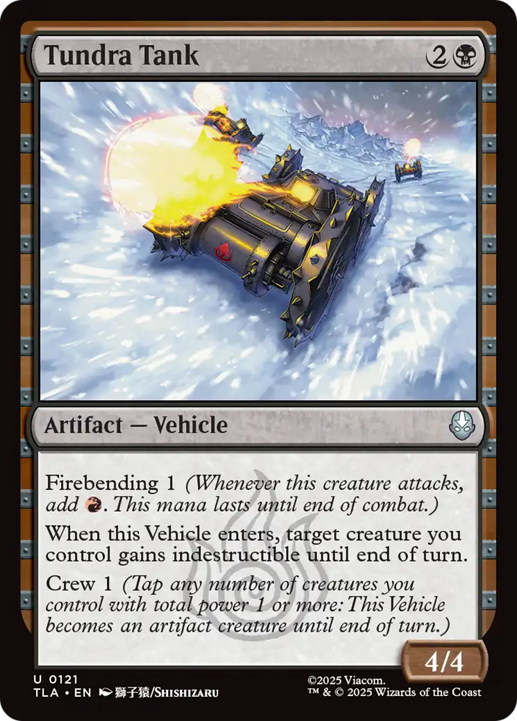 Magic: The Gathering - Tundra Tank Foil - Avatar: The Last Airbender
