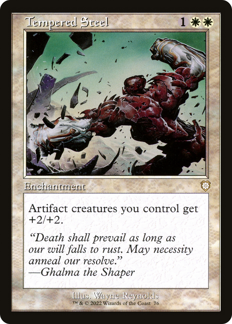 Magic: The Gathering - Tempered Steel - The Brothers' War Commander