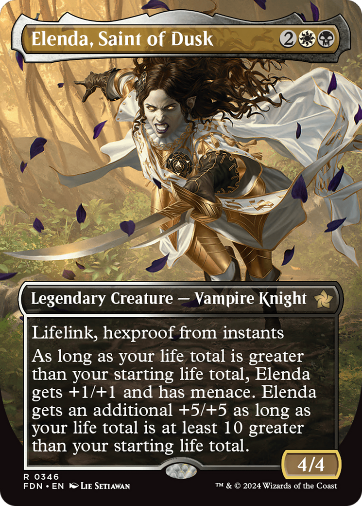 Magic: The Gathering - Elenda, Saint of Dusk - Foundations