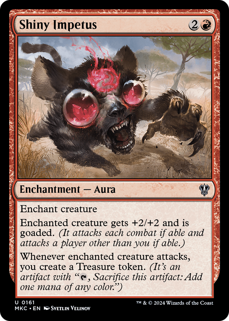 Magic: The Gathering - Shiny Impetus - Murders at Karlov Manor Commander