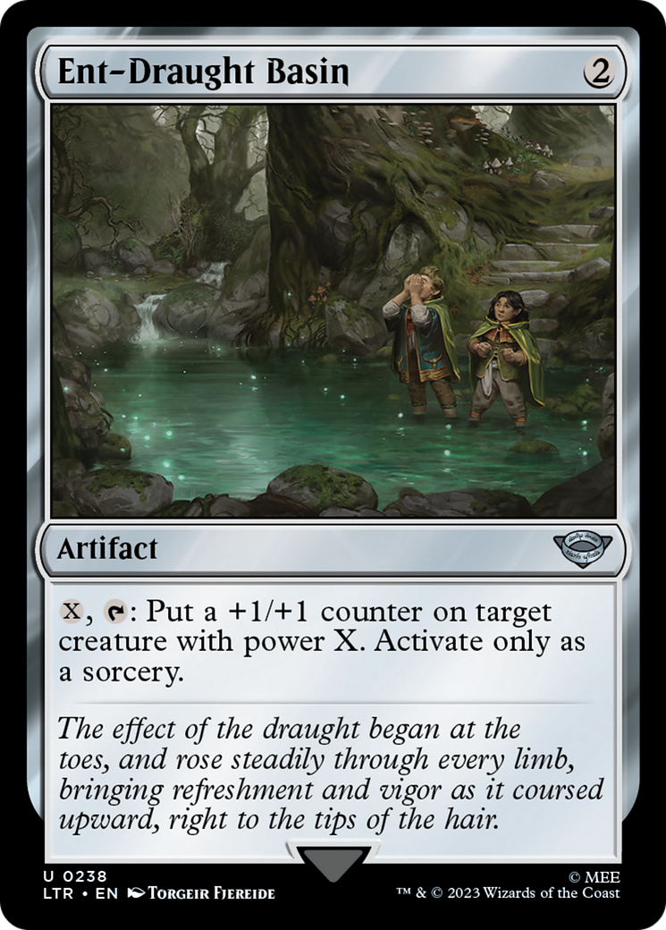 Magic: The Gathering - Ent-Draught Basin Foil - The Lord of the Rings: Tales of Middle-earth