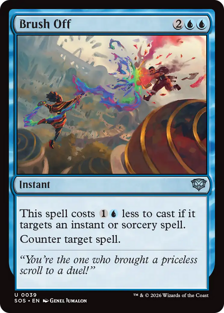 Magic: The Gathering - Brush Off - Secrets of Strixhaven