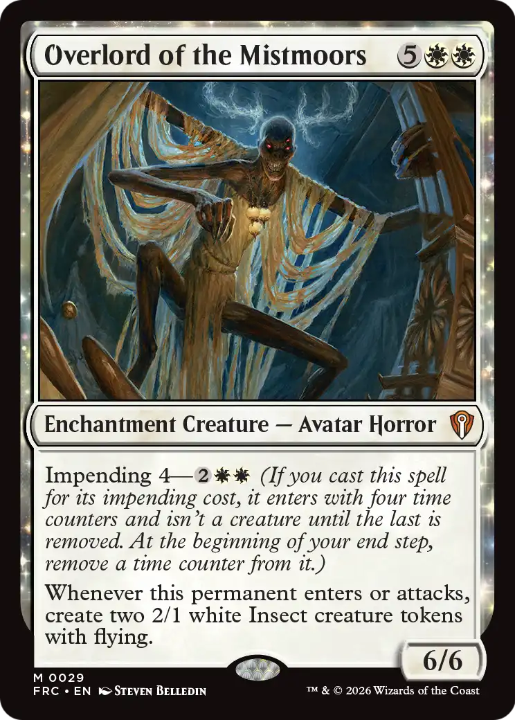 Magic: The Gathering - Overlord of the Mistmoors - Reality Fracture Commander