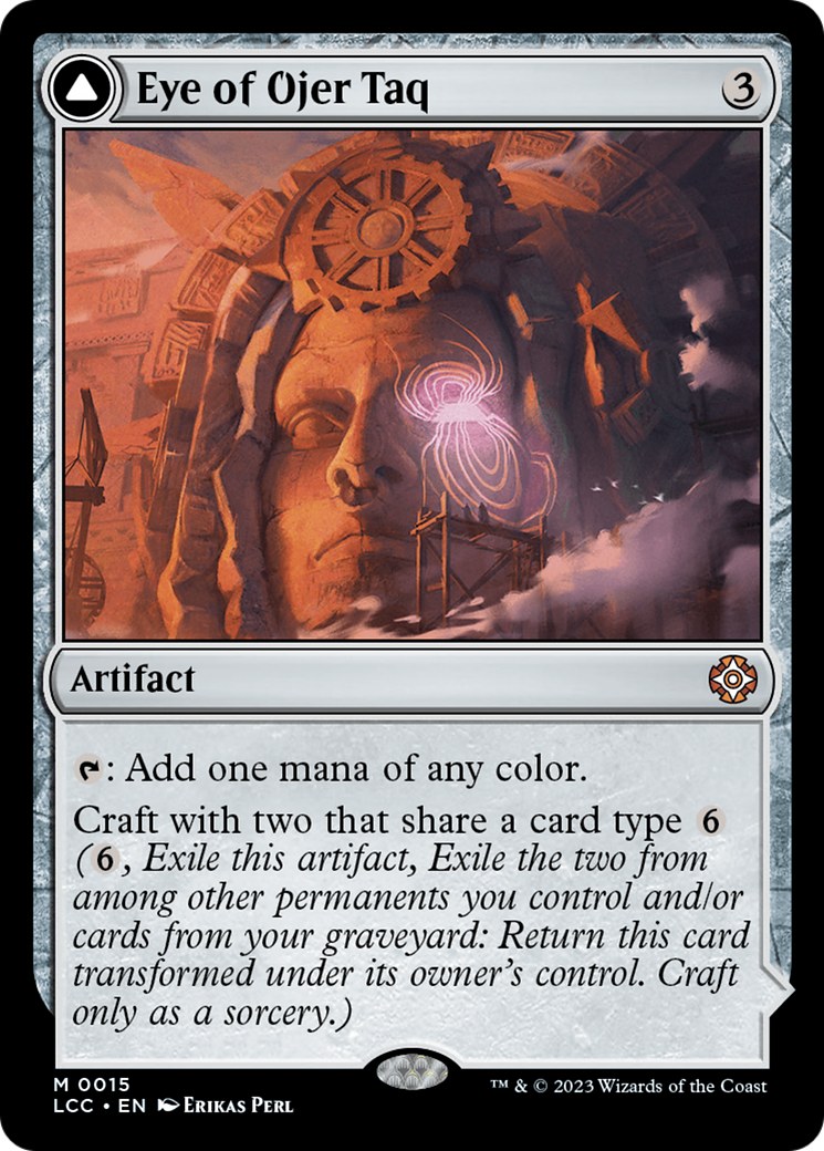 Magic: The Gathering - Eye of Ojer Taq // Apex Observatory - The Lost Caverns of Ixalan Commander