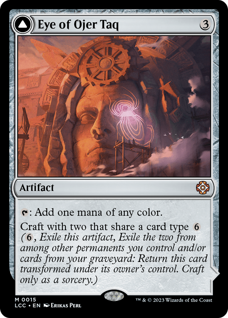 Magic: The Gathering - Eye of Ojer Taq // Apex Observatory - The Lost Caverns of Ixalan Commander