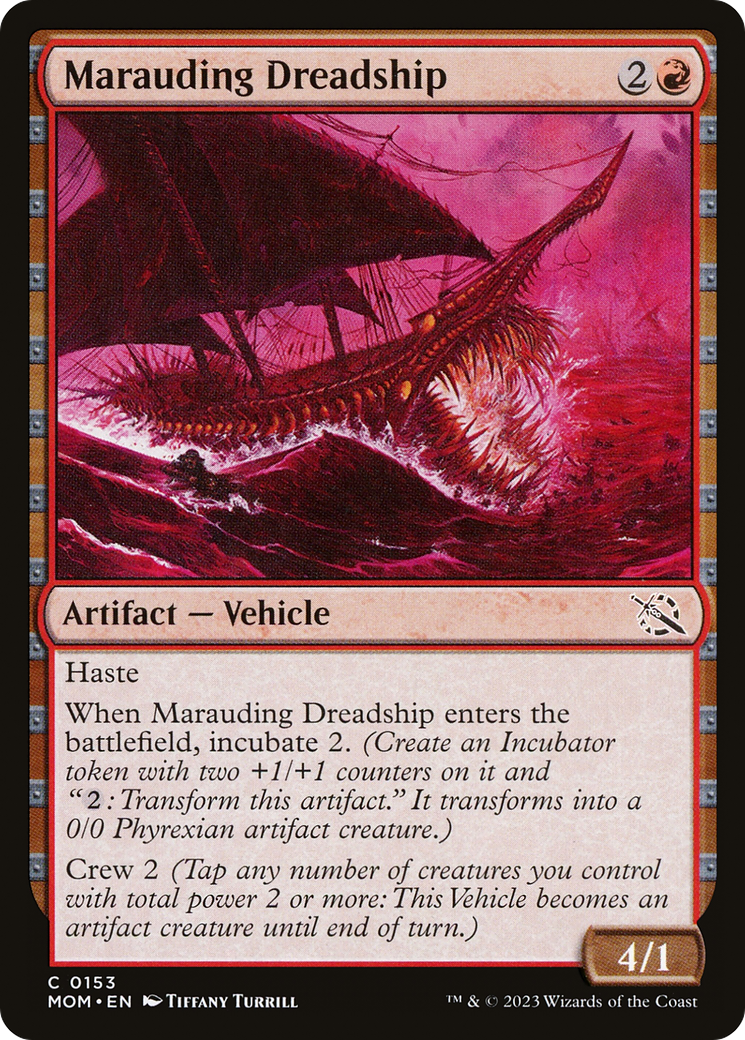 Magic: The Gathering - Marauding Dreadship - March of the Machine