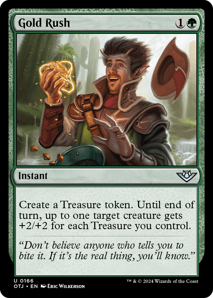Magic: The Gathering - Gold Rush Foil - Outlaws of Thunder Junction