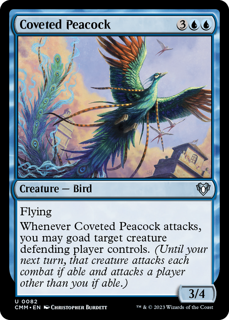 Magic: The Gathering - Coveted Peacock Foil - Commander Masters