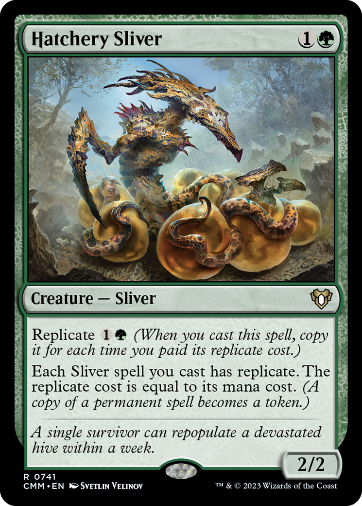 Magic: The Gathering - Hatchery Sliver - Commander Masters
