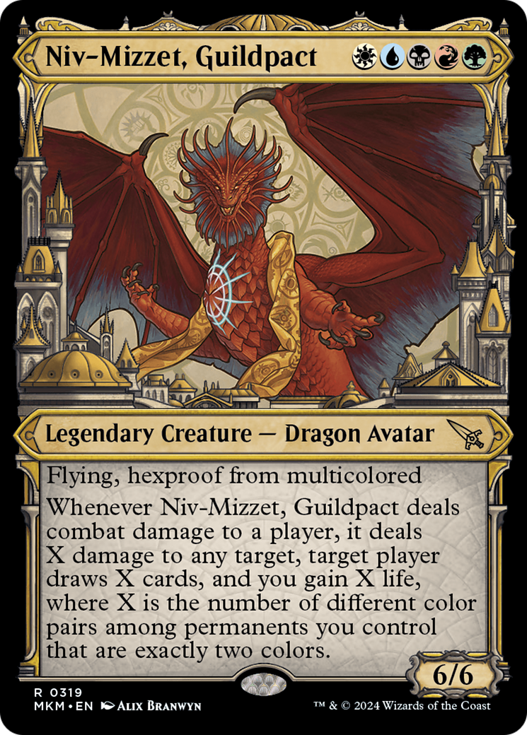 Magic: The Gathering - Niv-Mizzet, Guildpact - Murders at Karlov Manor
