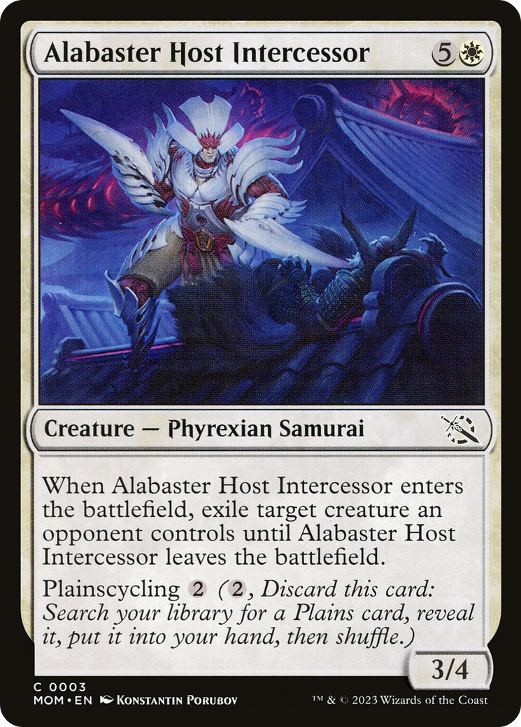 Magic: The Gathering - Alabaster Host Intercessor - March of the Machine