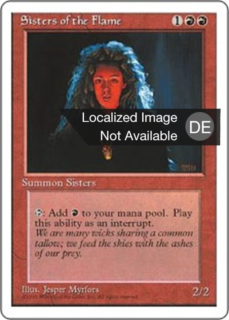 Magic: The Gathering - Schwestern der Flamme - Fourth Edition