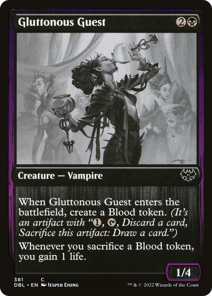 Magic: The Gathering - Gluttonous Guest Foil - Innistrad: Double Feature