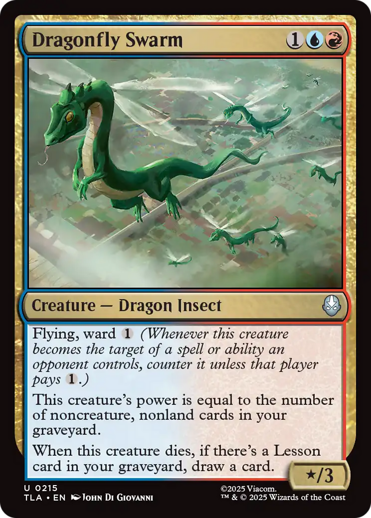 Magic: The Gathering - Dragonfly Swarm - Avatar: The Last Airbender