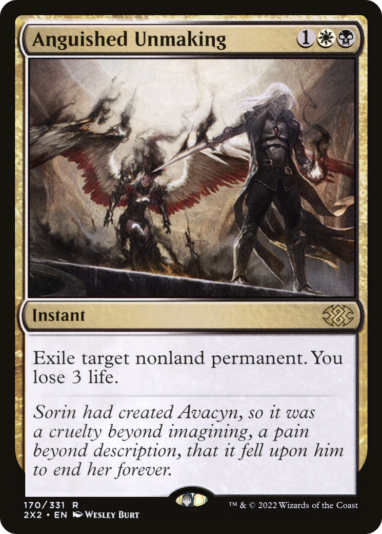 Magic: The Gathering - Anguished Unmaking - Double Masters 2022