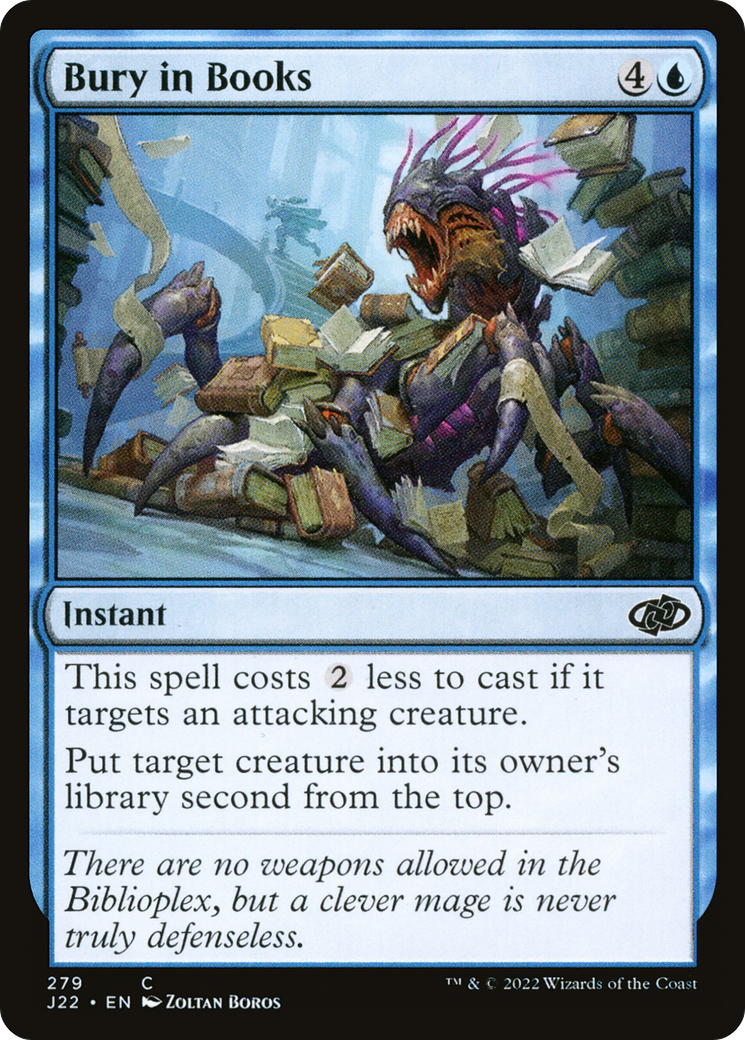 Magic: The Gathering - Bury in Books - Jumpstart 2022