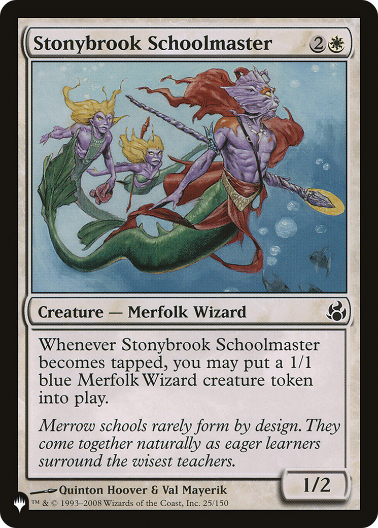 Magic: The Gathering - Stonybrook Schoolmaster - The List