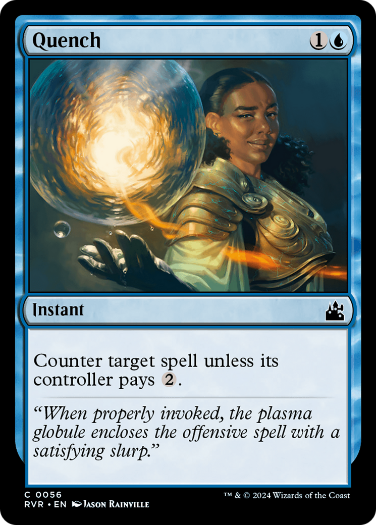 Magic: The Gathering - Quench Foil - Ravnica Remastered