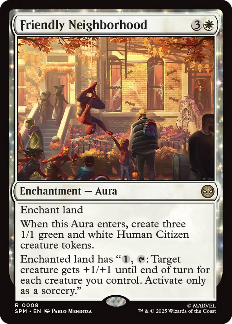 Magic: The Gathering - Friendly Neighborhood Foil - Marvel's Spider-Man