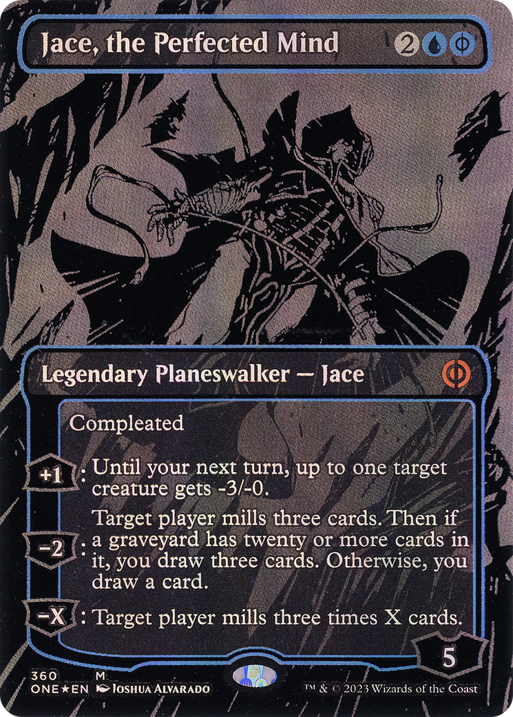 Magic: The Gathering - Jace, the Perfected Mind Foil - Phyrexia: All Will Be One