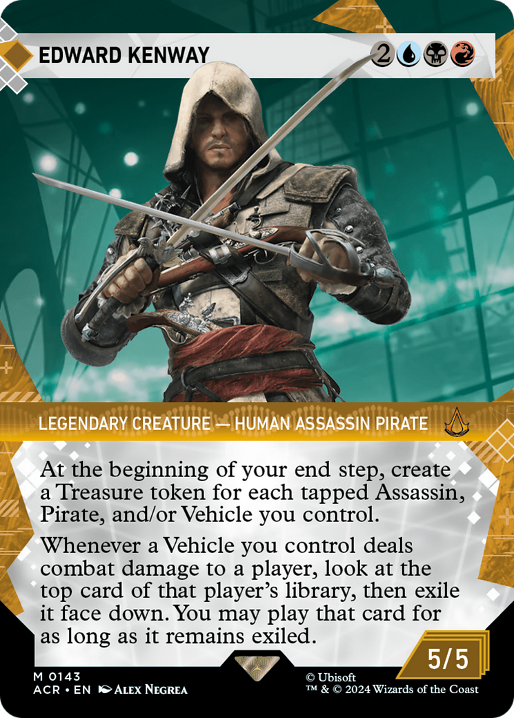 Magic: The Gathering - Edward Kenway - Assassin's Creed