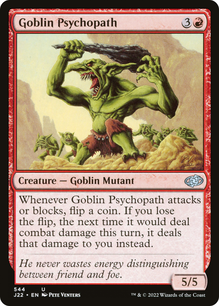 Magic: The Gathering - Goblin Psychopath - Jumpstart 2022