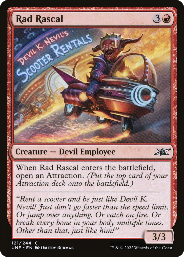 Magic: The Gathering - Rad Rascal - Unfinity