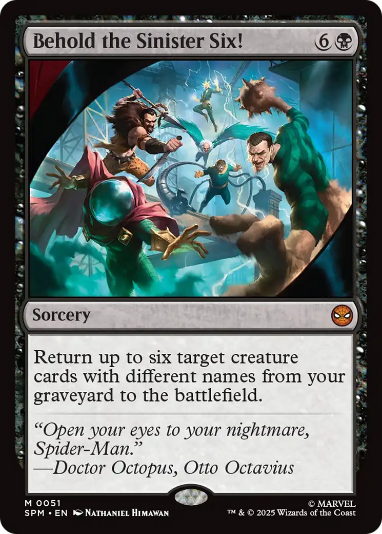Magic: The Gathering - Behold the Sinister Six! - Marvel's Spider-Man