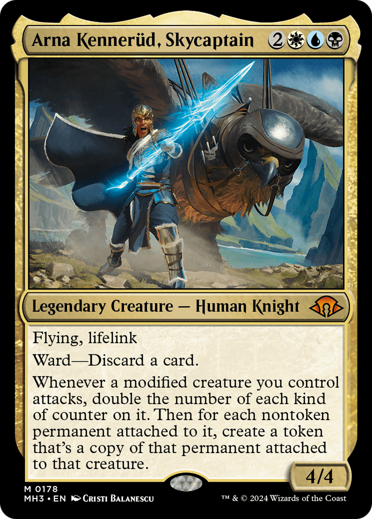 Magic: The Gathering - Arna Kennerüd, Skycaptain Foil - Modern Horizons 3