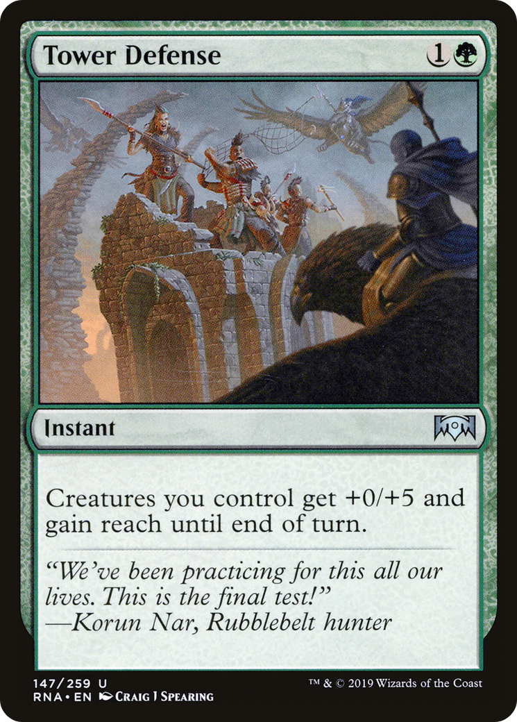 Magic: The Gathering - Tower Defense Foil - Ravnica Allegiance