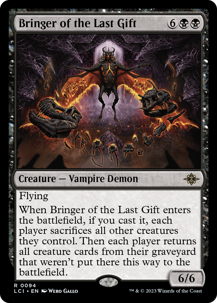 Magic: The Gathering - Bringer of the Last Gift Foil - The Lost Caverns of Ixalan