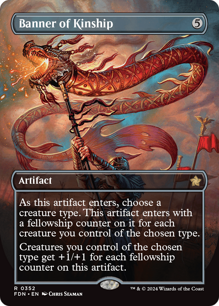 Magic: The Gathering - Banner of Kinship Foil - Foundations