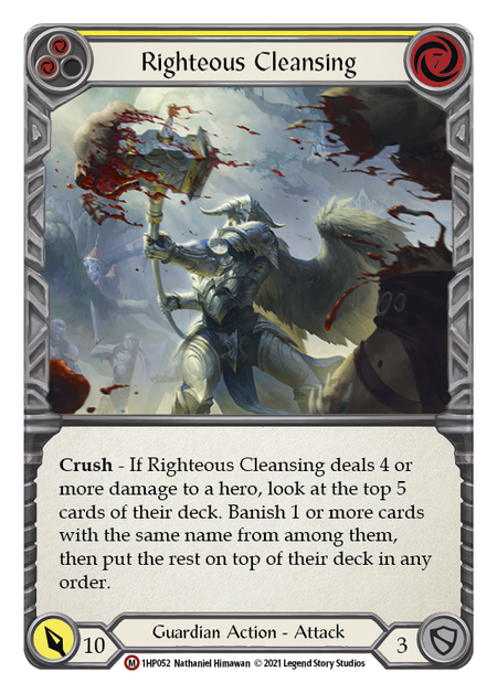 Flesh and Blood - Righteous Cleansing - History Pack 1