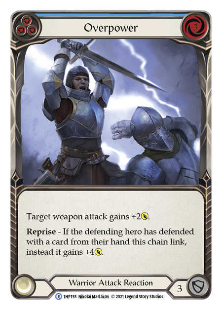 Flesh and Blood - Overpower (Blue) - History Pack 1