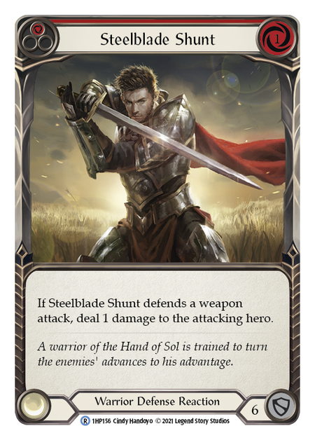 Flesh and Blood - Steelblade Shunt (Red) - History Pack 1
