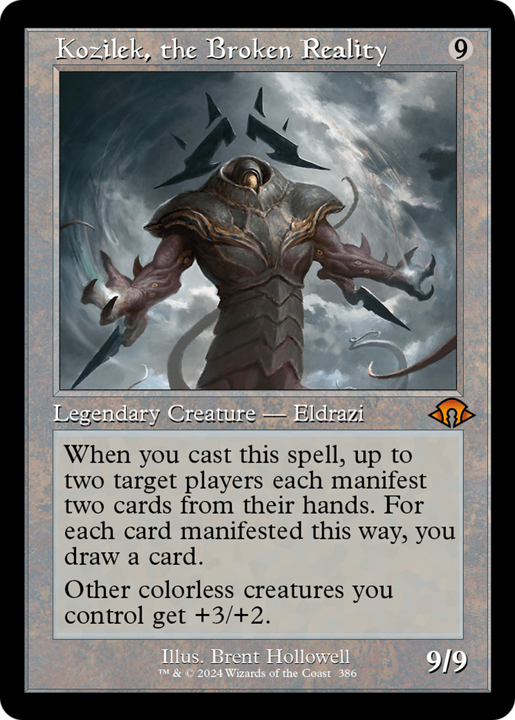 Magic: The Gathering - Kozilek, the Broken Reality Foil - Modern Horizons 3