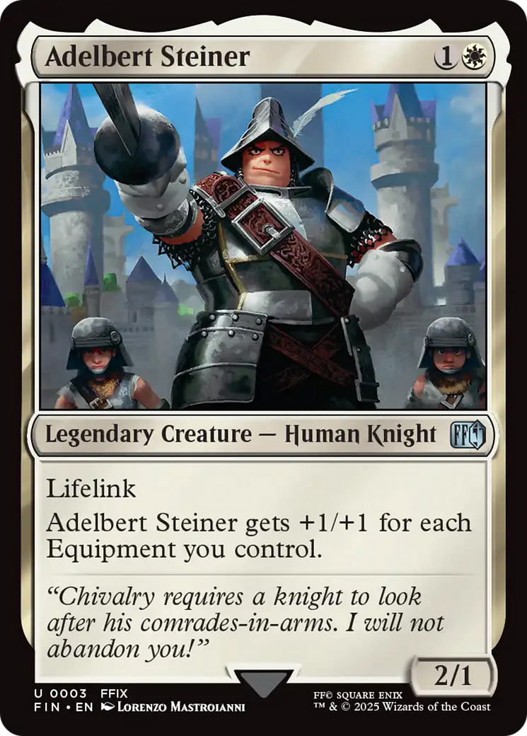 Magic: The Gathering - Adelbert Steiner - Final Fantasy