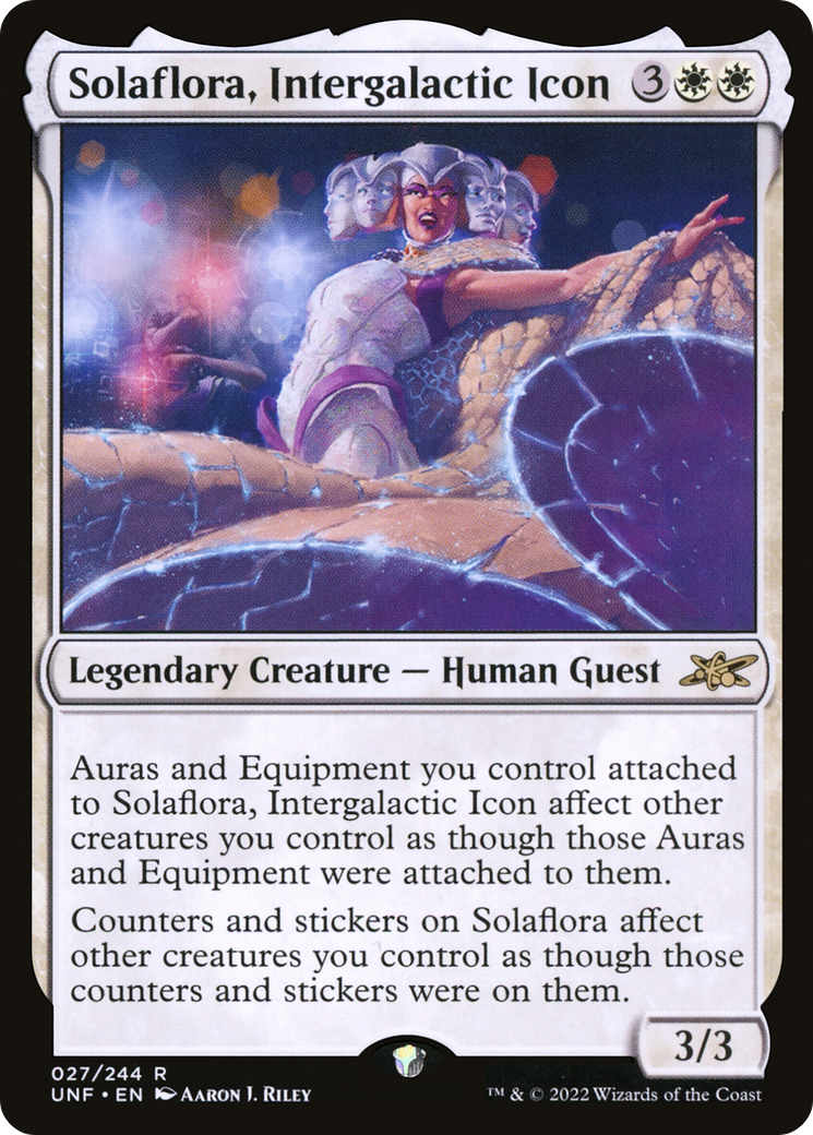 Magic: The Gathering - Solaflora, Intergalactic Icon - Unfinity