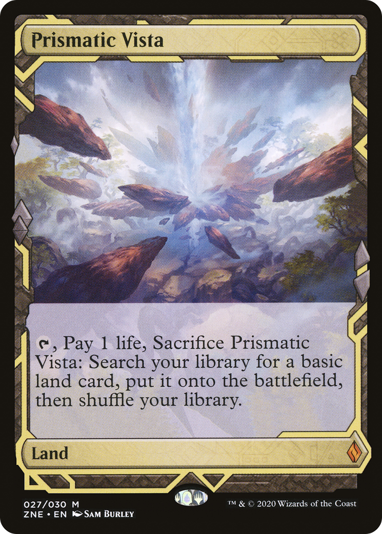 Magic: The Gathering - Prismatic Vista Foil - Zendikar Rising Expeditions