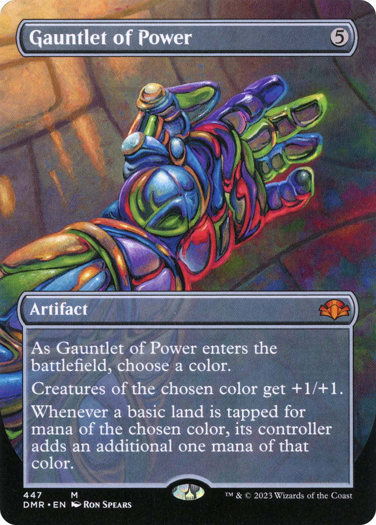 Magic: The Gathering - Gauntlet of Power Foil - Dominaria Remastered