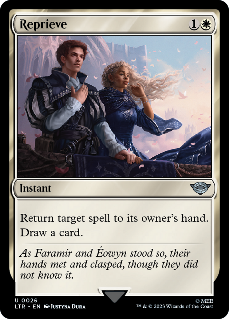 Magic: The Gathering - Reprieve Foil - The Lord of the Rings: Tales of Middle-earth