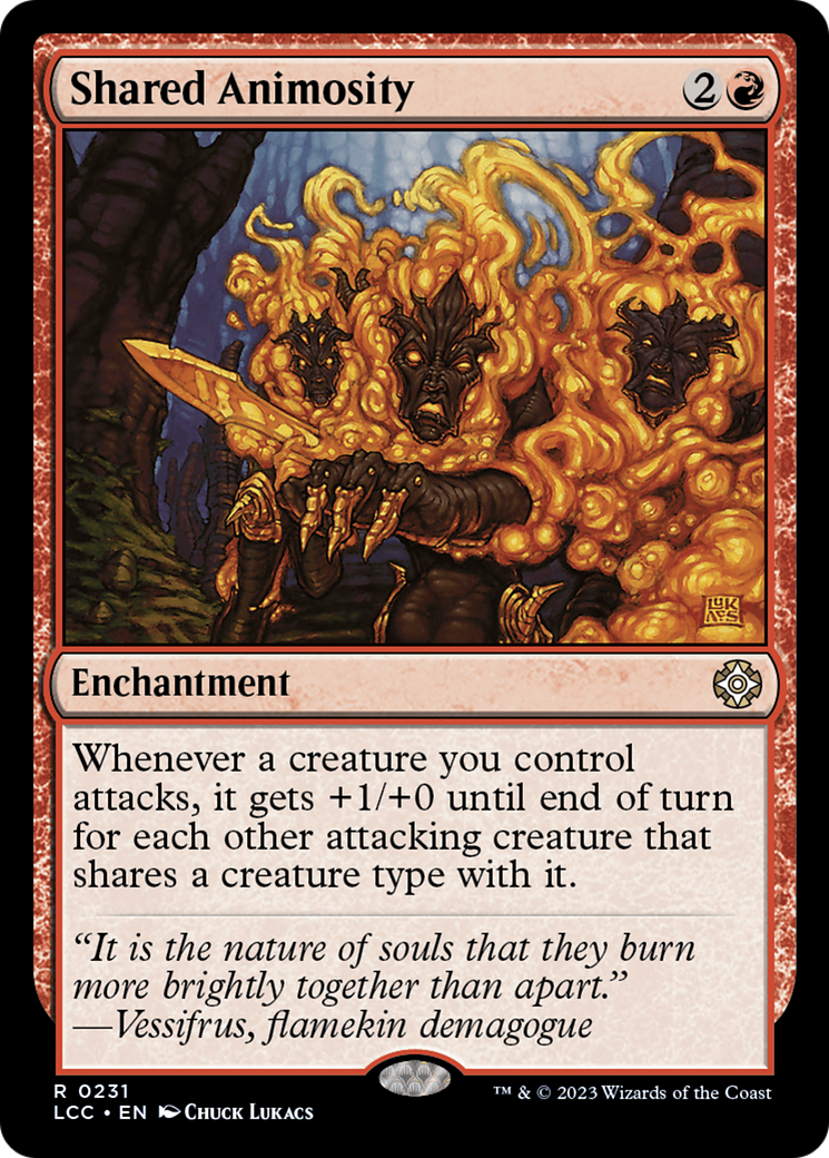 Magic: The Gathering - Shared Animosity - The Lost Caverns of Ixalan Commander