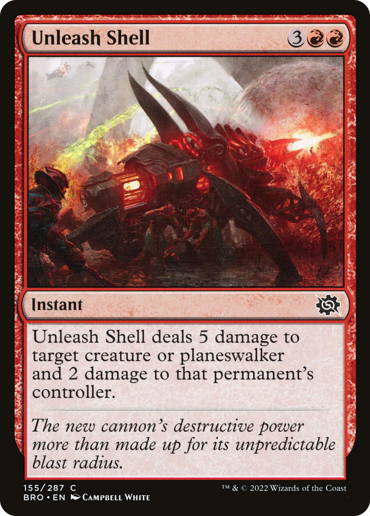 Magic: The Gathering - Unleash Shell Foil - The Brothers' War