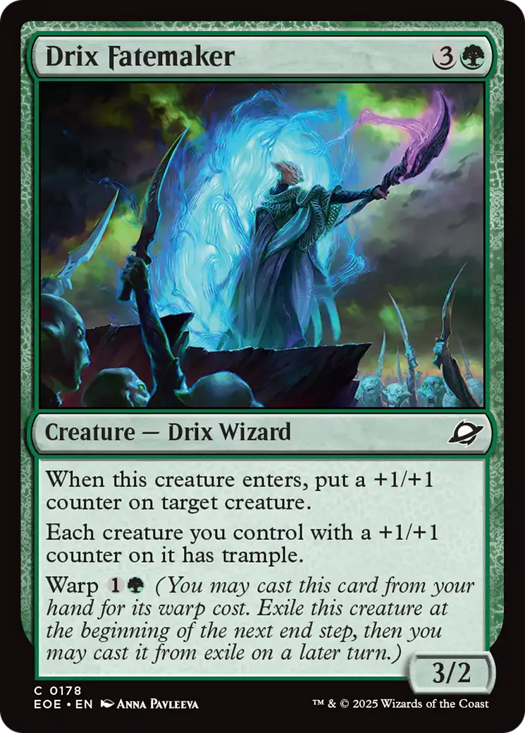 Magic: The Gathering - Drix Fatemaker - Edge of Eternities