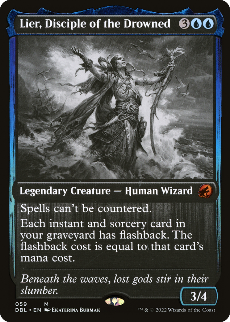Magic: The Gathering - Lier, Disciple of the Drowned - Innistrad: Double Feature