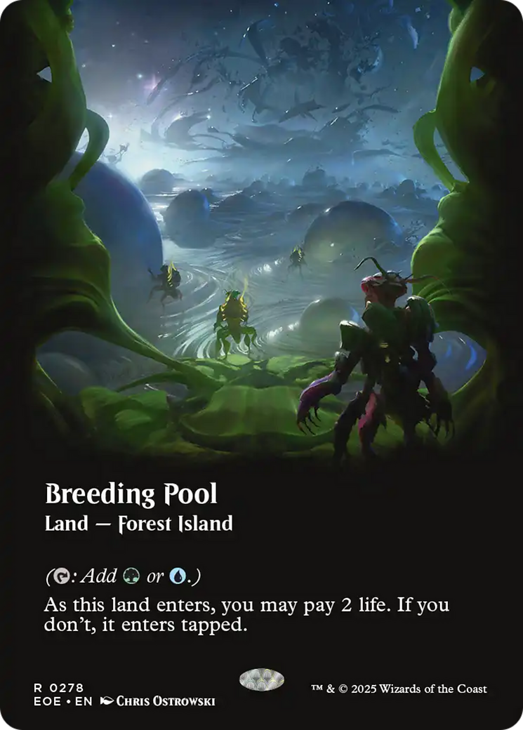 Magic: The Gathering - Breeding Pool Foil - Edge of Eternities