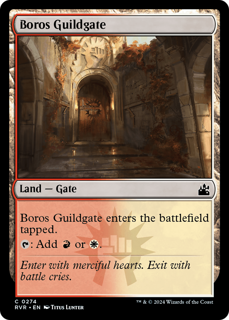 Magic: The Gathering - Boros Guildgate Foil - Ravnica Remastered