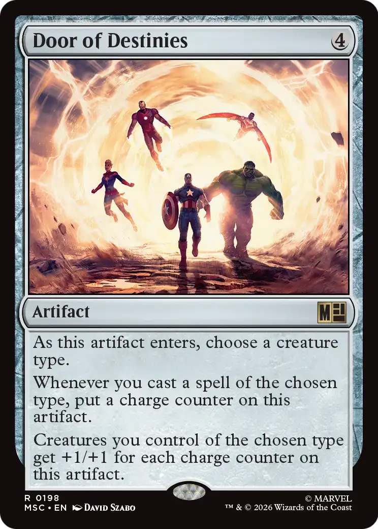 Magic: The Gathering - Door of Destinies - Marvel Super Heroes Commander