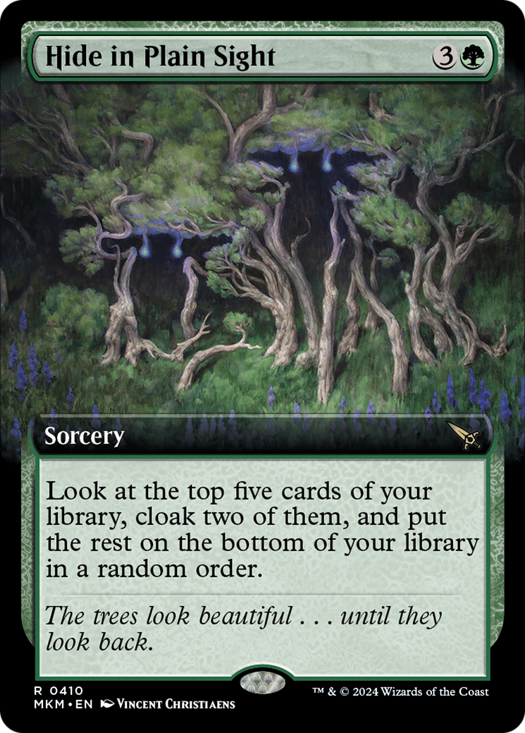 Magic: The Gathering - Hide in Plain Sight Foil - Murders at Karlov Manor